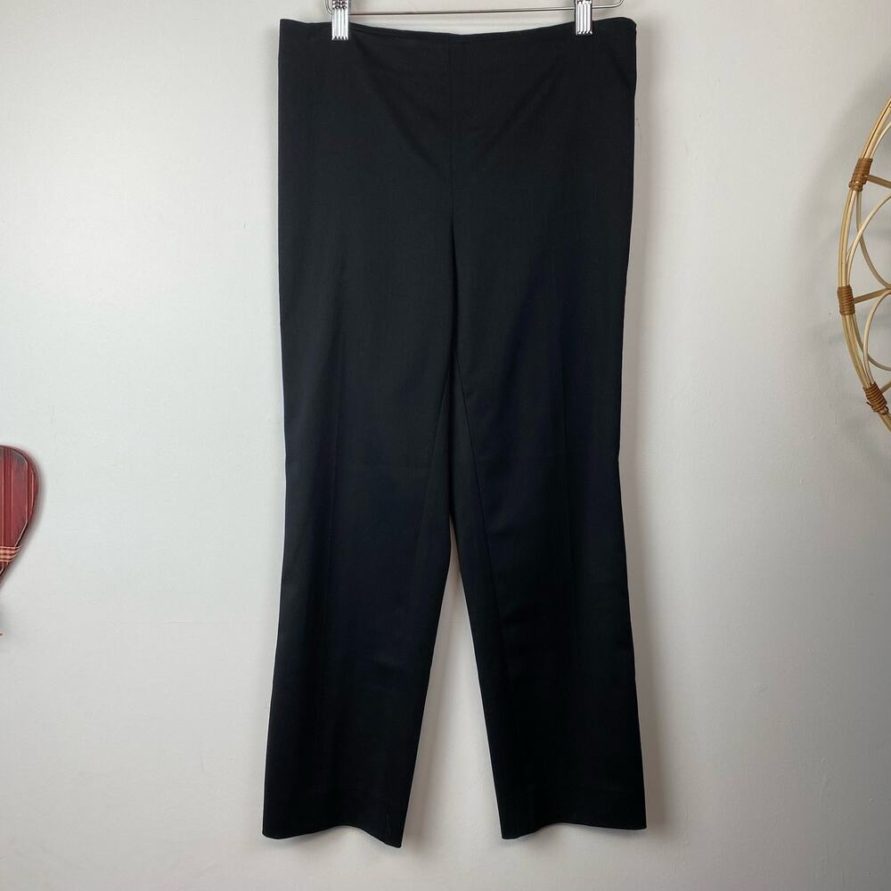 St. John Collection Black Pointe Cropped Dress Pants Size 4